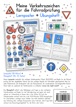 Meine Verkehrszeichen für die Fahrradprüfung- mit den neuen Verkehrszeichen