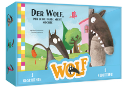 Meine Wolf-Box – mit Buch und Stofftier von Kootz,  Anja, Lallemand,  Orianne, Thuillier,  Eléonore