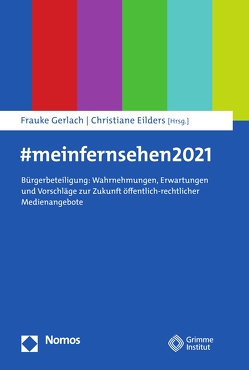 #meinfernsehen 2021 von Eilders,  Christiane, Gerlach,  Frauke