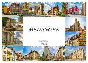 Meiningen Impressionen (Wandkalender 2024 DIN A2 quer), CALVENDO Monatskalender von Meutzner,  Dirk