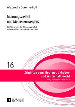 Meinungsvielfalt und Medienkonvergenz von Sommerhoff,  Alexandra