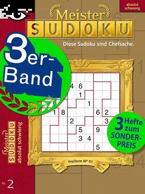 Meister-Sudoku 3er-Band Nr. 2