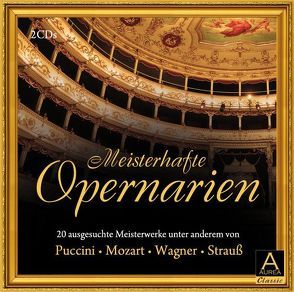 Meisterhafte Opernarien von Hänssler,  Günter, Mozart,  Wolfgang Amadeus, Puccini,  Giacomo, Strauss,  Johann, Wagner,  Richard