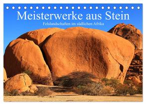 Meisterwerke aus Stein (Tischkalender 2024 DIN A5 quer), CALVENDO Monatskalender von Werner Altner,  Dr.