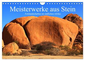 Meisterwerke aus Stein (Wandkalender 2024 DIN A4 quer), CALVENDO Monatskalender von Werner Altner,  Dr.