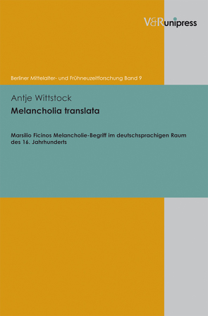 Melancholia translata von Forums,  Vorstand des, Wittstock,  Antje