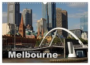 Melbourne (Wandkalender 2024 DIN A3 quer), CALVENDO Monatskalender von Schickert,  Peter