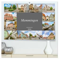 Memmingen Impressionen (hochwertiger Premium Wandkalender 2024 DIN A2 quer), Kunstdruck in Hochglanz von Meutzner,  Dirk