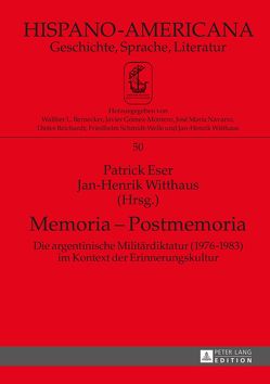Memoria – Postmemoria von Eser,  Patrick, Witthaus,  Jan-Henrik