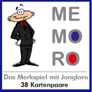 MEMORO – das Merkspiel mit Jongloro von Ehlers,  Stephan