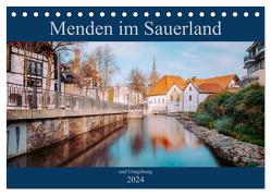 Menden im Sauerland und Umgebung (Tischkalender 2024 DIN A5 quer), CALVENDO Monatskalender von Rüberg,  Patrick