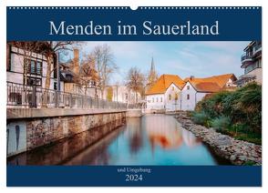 Menden im Sauerland und Umgebung (Wandkalender 2024 DIN A2 quer), CALVENDO Monatskalender von Rüberg,  Patrick