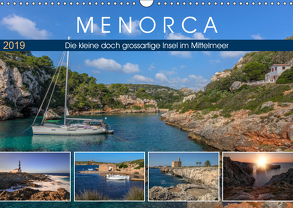 Menorca, die kleine doch grossartige Insel im Mittelmeer (Wandkalender 2019 DIN A3 quer) von Kruse,  Joana