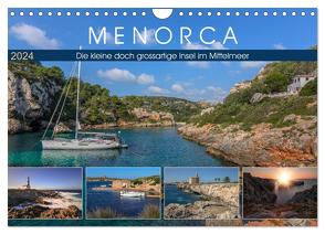 Menorca, die kleine doch grossartige Insel im Mittelmeer (Wandkalender 2024 DIN A4 quer), CALVENDO Monatskalender von Kruse,  Joana