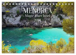 MENORCA Magie einer Insel (Tischkalender 2024 DIN A5 quer), CALVENDO Monatskalender von Maria Kessler,  Petra