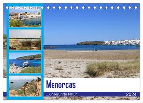 Menorcas unberührte Natur (Tischkalender 2024 DIN A5 quer), CALVENDO Monatskalender von Schade,  Teresa