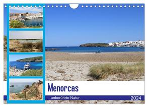 Menorcas unberührte Natur (Wandkalender 2024 DIN A4 quer), CALVENDO Monatskalender von Schade,  Teresa