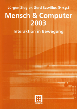 Mensch & Computer 2003 von Szwillus,  Gerd, Ziegler,  Jürgen