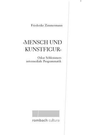 ›Mensch und Kunstfigur‹ von Zimmermann,  Friederike