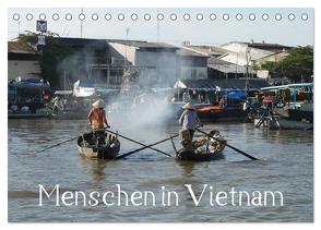 Menschen in Vietnam (Tischkalender 2024 DIN A5 quer), CALVENDO Monatskalender von Goldscheider,  Stefanie