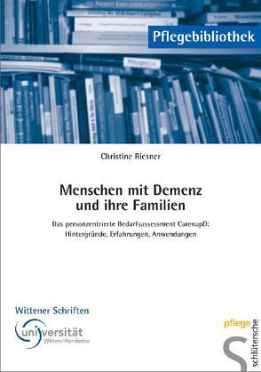 Menschen mit Demenz und ihre Familien von Riesner,  Christine