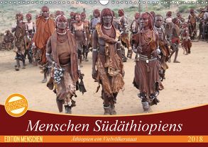 Menschen Südäthiopiens (Wandkalender 2018 DIN A3 quer) von BeSpr