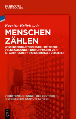 Menschen zählen von Brückweh,  Kerstin, German Historical Institute London