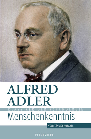 Menschenkenntnis von Adler,  Alfred