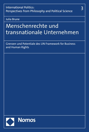 Menschenrechte und transnationale Unternehmen von Brune,  Julia