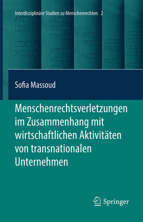 Menschenrechtsverletzungen im Zusammenhang mit wirtschaftlichen Aktivitäten von transnationalen Unternehmen von Massoud,  Sofia