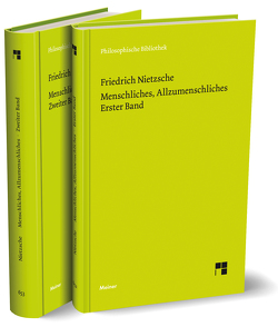 Menschliches, Allzumenschliches Bd. 1+2 von Nietzsche,  Friedrich, Scheier,  Claus-Artur