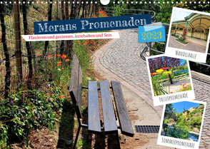 Merans Promenaden – Flanieren und geniessen, innehalten und Sein (Wandkalender 2023 DIN A3 quer) von Michel,  Susan