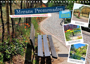Merans Promenaden – Flanieren und geniessen, innehalten und Sein (Wandkalender 2023 DIN A4 quer) von Michel,  Susan