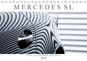 Mercedes SL R230 – Ein Denkmal auf Rädern (Tischkalender 2019 DIN A5 quer) von Schürholz,  Peter
