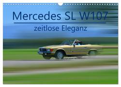 Mercedes SL W107 – zeitlose Eleganz (Wandkalender 2024 DIN A3 quer), CALVENDO Monatskalender von Laue,  Ingo