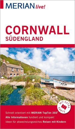 MERIAN live! Reiseführer Cornwall Südengland von Müller-Wöbcke,  Birgit, Wöbcke,  Manfred