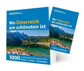 MERIAN live! Reiseführer Wo Österreich am schönsten ist von Chlupacek,  Birgit, Dorsch,  Peter, Eder,  Christian, Hansen,  Jakob, Lehner,  Anja, Nowak,  Axel, Otzen,  Hans, Pause,  Simon, Reisenegger,  Verónica, Schnedlitz,  Gernot, Seitz,  Doris, Seitz,  Wolfgang, Stadler,  Eva, Wagner,  Christoph, Wagner-Wittula,  Renate