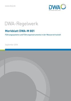 Merkblatt DWA-M 801 Führungssysteme und Führungsinstrumente in der Wasserwirtschaft