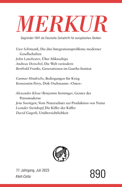 MERKUR 7/2023 von Demand,  Christian, Knörer,  Ekkehard