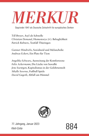 MERKUR Gegründet 1947 als Deutsche Zeitschrift für europäisches Denken – 1/2023 von Demand,  Christian