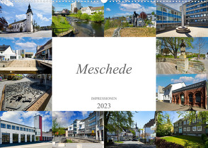 Meschede Impressionen (Wandkalender 2023 DIN A2 quer) von Meutzner,  Dirk
