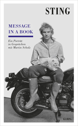 Sting – Message in a book von Scholz,  Martin, Sting