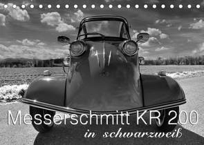 Messerschmitt KR 200 in schwarzweiß (Tischkalender 2023 DIN A5 quer) von Laue,  Ingo