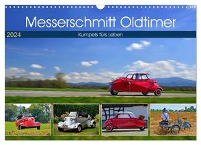 Messerschmitt Oldtimer – Kumpels fürs Leben (Wandkalender 2024 DIN A3 quer), CALVENDO Monatskalender von Laue,  Ingo