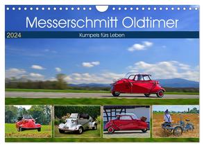 Messerschmitt Oldtimer – Kumpels fürs Leben (Wandkalender 2024 DIN A4 quer), CALVENDO Monatskalender von Laue,  Ingo