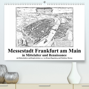 Messestadt Frankfurt am Main (Premium, hochwertiger DIN A2 Wandkalender 2023, Kunstdruck in Hochglanz) von Liepke,  Claus