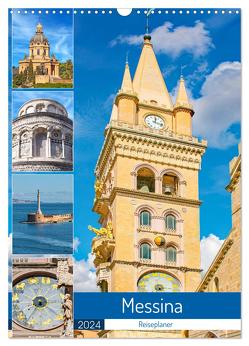 Messina – Reiseplaner (Wandkalender 2024 DIN A3 hoch), CALVENDO Monatskalender von Schwarze,  Nina