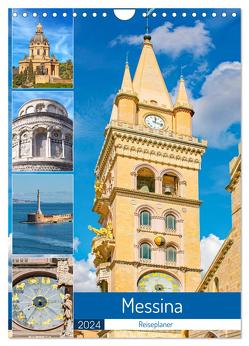 Messina – Reiseplaner (Wandkalender 2024 DIN A4 hoch), CALVENDO Monatskalender von Schwarze,  Nina