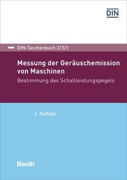 Messung der Geräuschemission von Maschinen – Buch mit E-Book