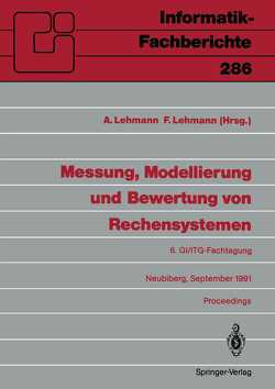 Messung, Modellierung und Bewertung von Rechensystemen von Lehmann,  Axel, Lehmann,  Fritz